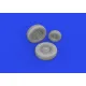 Eduard 6481019 1/48 A-10C wheels Brassin for Aircraft