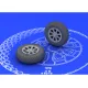 Eduard 648102 1/48 F6F wheels Brassin for Aircraft