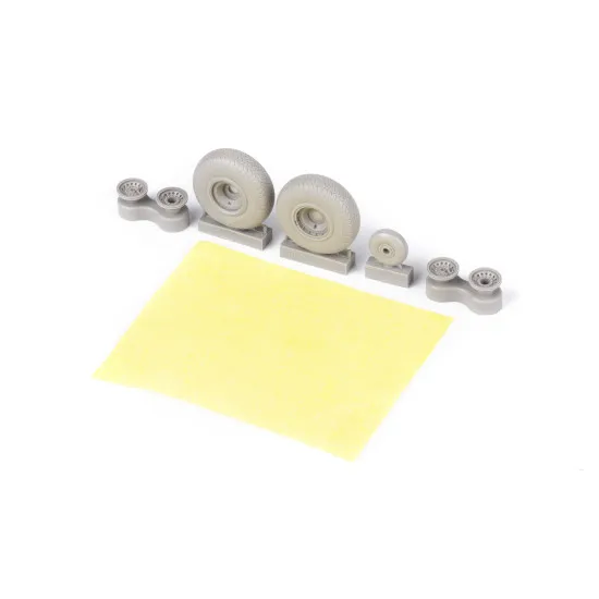 Eduard 6481027 1/48 B-17F wheels rhomboid tread Brassin for Aircraft