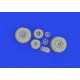 Eduard 6481028 1/48 B-24J wheels Brassin for Aircraft