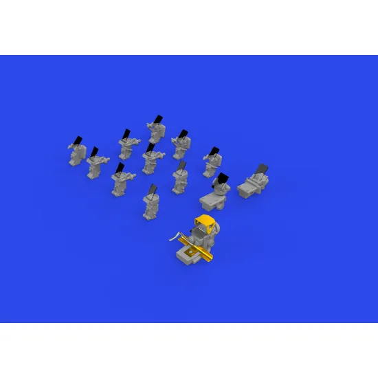 Eduard 6481031 1/48 P-51B/C gun sights PRINT Brassin for Aircraft