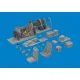 Eduard 6481032 1/48 P-51B Malcolm Hood canopy cockpit PRINT Brassin for Aircraft