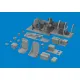 Eduard 6481032 1/48 P-51B Malcolm Hood canopy cockpit PRINT Brassin for Aircraft