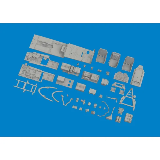 Eduard 6481032 1/48 P-51B Malcolm Hood canopy cockpit PRINT Brassin for Aircraft