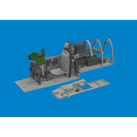 Eduard 6481033 1/48 P-51B Birdcage canopy cockpit PRINT Brassin for Aircraft