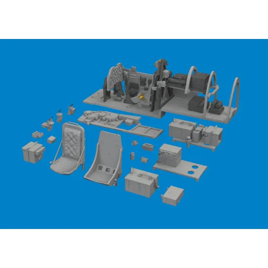 Eduard 6481033 1/48 P-51B Birdcage canopy cockpit PRINT Brassin for Aircraft