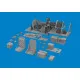 Eduard 6481033 1/48 P-51B Birdcage canopy cockpit PRINT Brassin for Aircraft