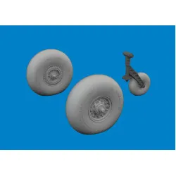 Eduard 6481042 1/48 SM.79 wheels Brassin for Aircraft