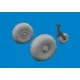 Eduard 6481042 1/48 SM.79 wheels Brassin for Aircraft