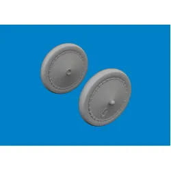 Eduard 6481045 1/48 Bulldog wheels Brassin for Aircraft
