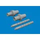 Eduard 6481053 1/48 P-39 gun barrels Brassin for Aircraft