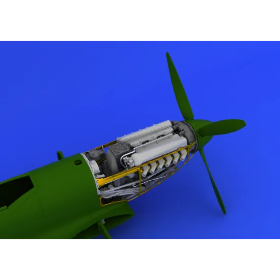 Eduard 648112 1/48 Spitfire Mk.IX engine Brassin for Aircraft