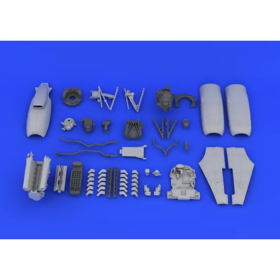 Eduard 648112 1/48 Spitfire Mk.IX engine Brassin for Aircraft