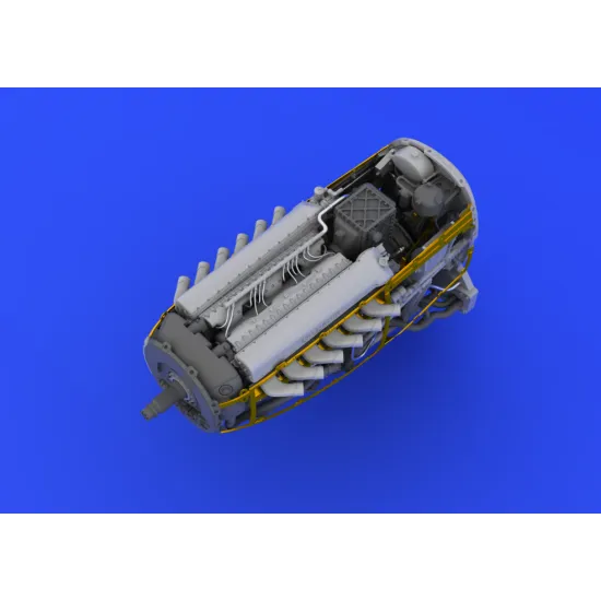 Eduard 648112 1/48 Spitfire Mk.IX engine Brassin for Aircraft