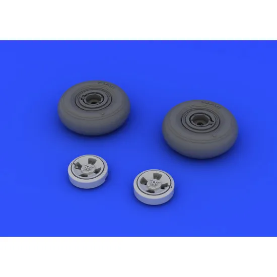 Eduard 648115 1/48 Spitfire wheels - 4 spoke Brassin for Aircraft