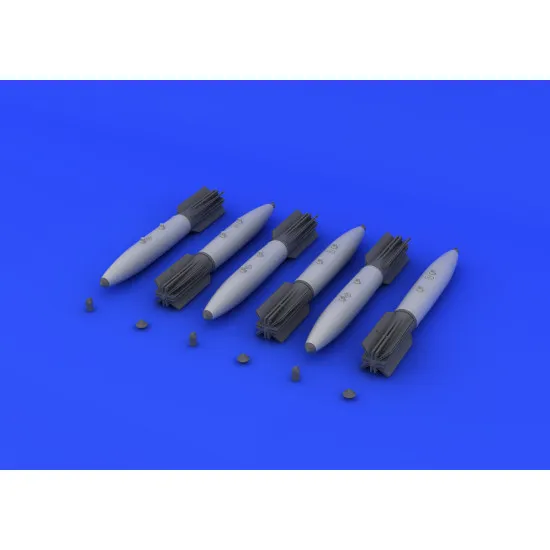 Eduard 648128 1/48 Mk.82 bombs w/airbrake early Brassin for Aircraft