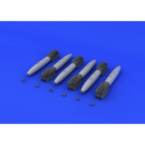 Eduard 648128 1/48 Mk.82 bombs w/airbrake early Brassin for Aircraft