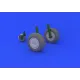 Eduard 648134 1/48 Ju 88 wheels late Brassin for Aircraft