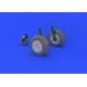 Eduard 648134 1/48 Ju 88 wheels late Brassin for Aircraft