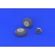 Eduard 648134 1/48 Ju 88 wheels late Brassin for Aircraft