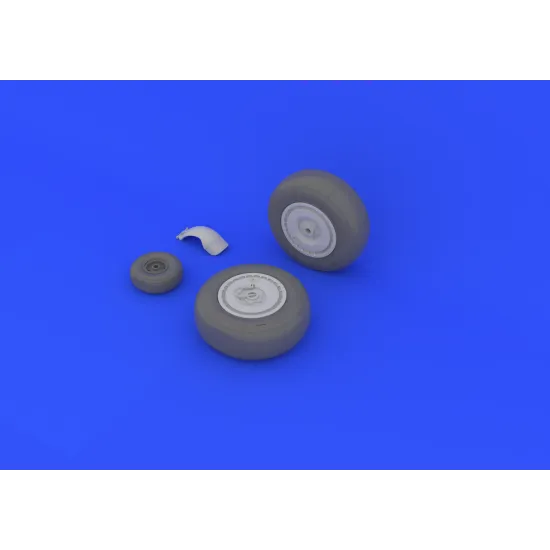 Eduard 648134 1/48 Ju 88 wheels late Brassin for Aircraft