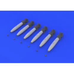 Eduard 648137 1/48 Mk.82 bomb w/ airbrake late Brassin for Aircraft