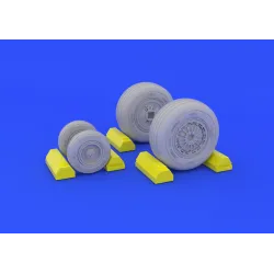 Eduard 648142 1/48 F-4C wheels Brassin for Aircraft