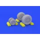 Eduard 648142 1/48 F-4C wheels Brassin for Aircraft