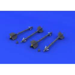 Eduard 648156 1/48 AIM-9D Sidewinder Brassin for Aircraft