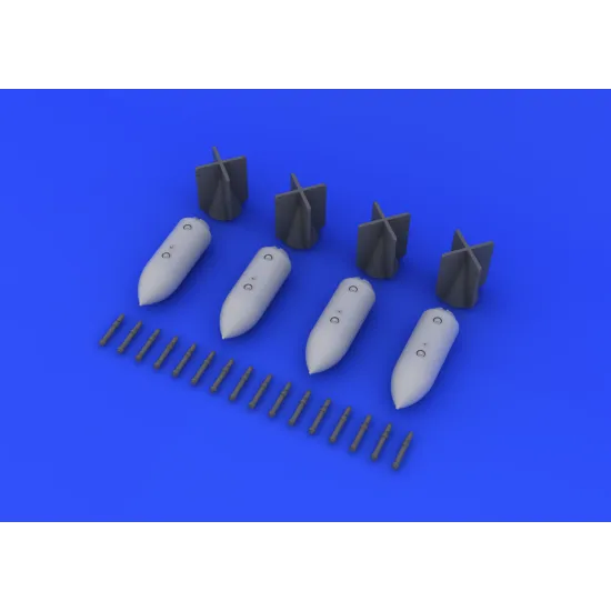 Eduard 648161 1/48 SC 250 German bombs Brassin for Aircraft