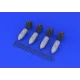 Eduard 648161 1/48 SC 250 German bombs Brassin for Aircraft
