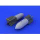 Eduard 648162 1/48 SC 500 German bombs Brassin for Aircraft