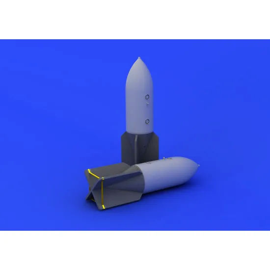 Eduard 648162 1/48 SC 500 German bombs Brassin for Aircraft