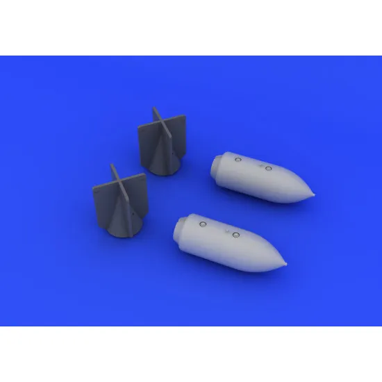 Eduard 648162 1/48 SC 500 German bombs Brassin for Aircraft