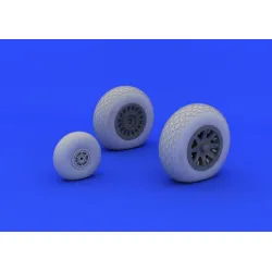 Eduard 648192 1/48 PBY-5A wheels Brassin for Aircraft