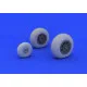 Eduard 648192 1/48 PBY-5A wheels Brassin for Aircraft