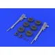 Eduard 648205 1/48 Lewis Mk.III WWI gun Brassin for Aircraft