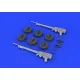 Eduard 648205 1/48 Lewis Mk.III WWI gun Brassin for Aircraft