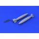 Eduard 648212 1/48 Mk.84 bombs Brassin for Aircraft