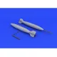 Eduard 648212 1/48 Mk.84 bombs Brassin for Aircraft