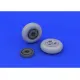 Eduard 648218 1/48 Spitfire Mk.XVI wheels - 3 spoke Brassin for Aircraft