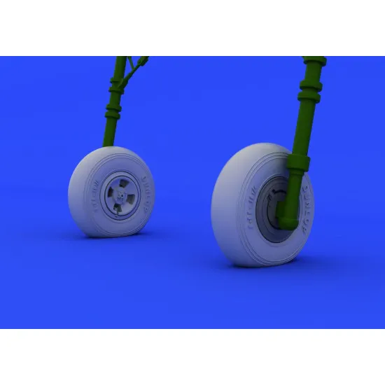 Eduard 648229 1/48 Hurricane Mk.I wheels Brassin for Aircraft