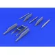Eduard 648234 1/48 F-104 pylons Brassin for Aircraft