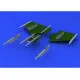 Eduard 648234 1/48 F-104 pylons Brassin for Aircraft
