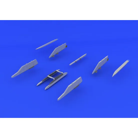 Eduard 648234 1/48 F-104 pylons Brassin for Aircraft