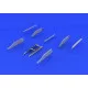 Eduard 648234 1/48 F-104 pylons Brassin for Aircraft