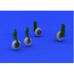 Eduard 648235 1/48 F-86F wheels Brassin for Aircraft