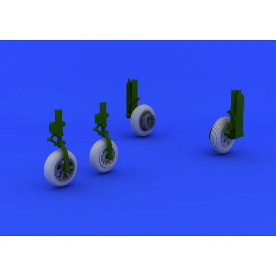 Eduard 648235 1/48 F-86F wheels Brassin for Aircraft