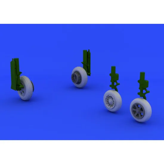 Eduard 648235 1/48 F-86F wheels Brassin for Aircraft