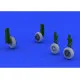 Eduard 648235 1/48 F-86F wheels Brassin for Aircraft
